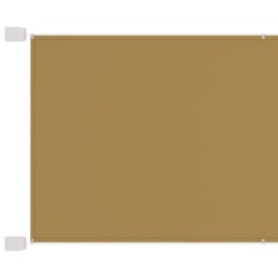 vidaXL Senkrechtmarkise Beige 140x1000 cm Oxford-Gewebe