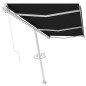 vidaXL Standmarkise Manuell Einziehbar 600x300 cm Anthrazit vidaXL Standmarkise Manuell Einziehbar 600x300 cm Anthrazit