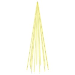 vidaXL LED-Weihnachtsbaum für Fahnenmast Warmweiß 732 LEDs 500 cm