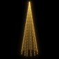 vidaXL LED-Weihnachtsbaum für Fahnenmast Warmweiß 732 LEDs 500 cm vidaXL LED-Weihnachtsbaum für Fahnenmast Warmweiß 732 LEDs 500 cm