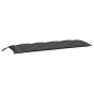 Gartenbank-Auflage Anthrazit 150x50x7 cm Oxford-Gewebe Gartenbank-Auflage Anthrazit 150x50x7 cm Oxford-Gewebe