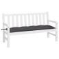 Gartenbank-Auflage Anthrazit 150x50x7 cm Oxford-Gewebe Gartenbank-Auflage Anthrazit 150x50x7 cm Oxford-Gewebe