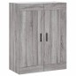 vidaXL Wandschrank Grau Sonoma 69,5x34x90 cm Holzwerkstoff vidaXL Wandschrank Grau Sonoma 69,5x34x90 cm Holzwerkstoff