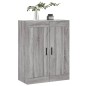 vidaXL Wandschrank Grau Sonoma 69,5x34x90 cm Holzwerkstoff vidaXL Wandschrank Grau Sonoma 69,5x34x90 cm Holzwerkstoff