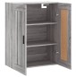 vidaXL Wandschrank Grau Sonoma 69,5x34x90 cm Holzwerkstoff vidaXL Wandschrank Grau Sonoma 69,5x34x90 cm Holzwerkstoff