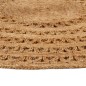 vidaXL Teppich Jute Handgeflochten 90 cm Rund vidaXL Teppich Jute Handgeflochten 90 cm Rund
