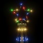vidaXL Weihnachtsbaum mit Erdnägeln Mehrfarbig 732 LEDs 500 cm vidaXL Weihnachtsbaum mit Erdnägeln Mehrfarbig 732 LEDs 500 cm
