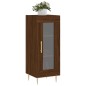 vidaXL Sideboard Braun Eichen-Optik 34,5x34x90 cm Holzwerkstoff vidaXL Sideboard Braun Eichen-Optik 34,5x34x90 cm Holzwerkstoff