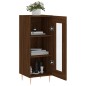 vidaXL Sideboard Braun Eichen-Optik 34,5x34x90 cm Holzwerkstoff vidaXL Sideboard Braun Eichen-Optik 34,5x34x90 cm Holzwerkstoff