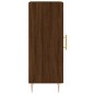 vidaXL Sideboard Braun Eichen-Optik 34,5x34x90 cm Holzwerkstoff vidaXL Sideboard Braun Eichen-Optik 34,5x34x90 cm Holzwerkstoff