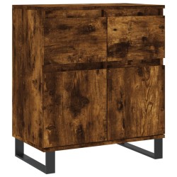 vidaXL Sideboard Räuchereiche 60x35x70 cm Holzwerkstoff