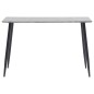 vidaXL Esstisch Grau 120 x 60 x 75 cm MDF vidaXL Esstisch Grau 120 x 60 x 75 cm MDF