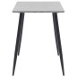 vidaXL Esstisch Grau 120 x 60 x 75 cm MDF vidaXL Esstisch Grau 120 x 60 x 75 cm MDF