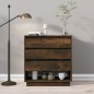vidaXL Sideboard Räuchereiche 70x41x75 cm Holzwerkstoff vidaXL Sideboard Räuchereiche 70x41x75 cm Holzwerkstoff