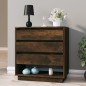vidaXL Sideboard Räuchereiche 70x41x75 cm Holzwerkstoff vidaXL Sideboard Räuchereiche 70x41x75 cm Holzwerkstoff