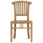 vidaXL Gartenstühle 2 Stk. Massivholz Teak vidaXL Gartenstühle 2 Stk. Massivholz Teak
