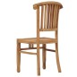 vidaXL Gartenstühle 2 Stk. Massivholz Teak vidaXL Gartenstühle 2 Stk. Massivholz Teak