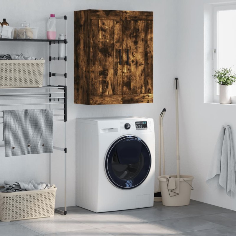 vidaXL Wandschrank Räuchereiche 69,5x34x90 cm Holzwerkstoff vidaXL Wandschrank Räuchereiche 69,5x34x90 cm Holzwerkstoff