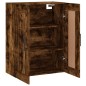 vidaXL Wandschrank Räuchereiche 69,5x34x90 cm Holzwerkstoff vidaXL Wandschrank Räuchereiche 69,5x34x90 cm Holzwerkstoff