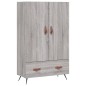 vidaXL Highboard Grau Sonoma 69,5x31x115 cm Holzwerkstoff vidaXL Highboard Grau Sonoma 69,5x31x115 cm Holzwerkstoff