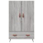 vidaXL Highboard Grau Sonoma 69,5x31x115 cm Holzwerkstoff vidaXL Highboard Grau Sonoma 69,5x31x115 cm Holzwerkstoff