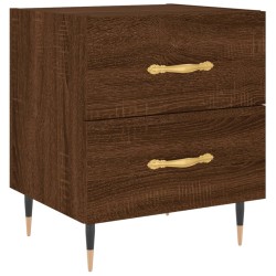 vidaXL Nachttisch Braune Eiche 40x35x47,5 cm Holzwerkstoff