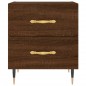 vidaXL Nachttisch Braune Eiche 40x35x47,5 cm Holzwerkstoff vidaXL Nachttisch Braune Eiche 40x35x47,5 cm Holzwerkstoff