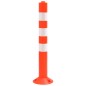 vidaXL Absperrpfosten 2 Stk. mit Kette 75 cm PE vidaXL Absperrpfosten 2 Stk. mit Kette 75 cm PE