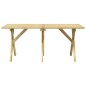 vidaXL Gartentisch 160x73x70 cm Kiefernholz Imprägniert vidaXL Gartentisch 160x73x70 cm Kiefernholz Imprägniert