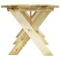 vidaXL Gartentisch 160x73x70 cm Kiefernholz Imprägniert vidaXL Gartentisch 160x73x70 cm Kiefernholz Imprägniert
