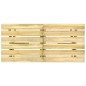 vidaXL Gartentisch 160x73x70 cm Kiefernholz Imprägniert vidaXL Gartentisch 160x73x70 cm Kiefernholz Imprägniert