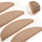 vidaXL Treppenmatten 15 Stk. Hellbraun 56x17x3 cm vidaXL Treppenmatten 15 Stk. Hellbraun 56x17x3 cm