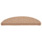 vidaXL Treppenmatten 15 Stk. Hellbraun 56x17x3 cm vidaXL Treppenmatten 15 Stk. Hellbraun 56x17x3 cm
