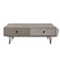 vidaXL Couchtisch 100x60x35 cm grau