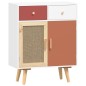 vidaXL Sideboard mit Schubladen 60x30x75,5 cm Holzwerkstoff vidaXL Sideboard mit Schubladen 60x30x75,5 cm Holzwerkstoff
