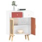 vidaXL Sideboard mit Schubladen 60x30x75,5 cm Holzwerkstoff vidaXL Sideboard mit Schubladen 60x30x75,5 cm Holzwerkstoff