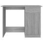 vidaXL Schreibtisch Grau Sonoma 100x50x76 cm Holzwerkstoff vidaXL Schreibtisch Grau Sonoma 100x50x76 cm Holzwerkstoff
