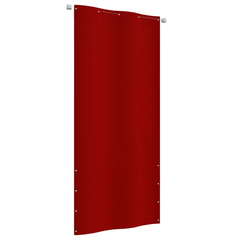 vidaXL Balkon-Sichtschutz Rot 100x240 cm Oxford-Gewebe vidaXL Balkon-Sichtschutz Rot 100x240 cm Oxford-Gewebe