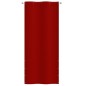 vidaXL Balkon-Sichtschutz Rot 100x240 cm Oxford-Gewebe vidaXL Balkon-Sichtschutz Rot 100x240 cm Oxford-Gewebe