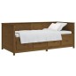 vidaXL Tagesbett Honigbraun 75x190 cm Massivholz Kiefer vidaXL Tagesbett Honigbraun 75x190 cm Massivholz Kiefer