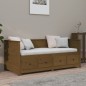 vidaXL Tagesbett Honigbraun 75x190 cm Massivholz Kiefer vidaXL Tagesbett Honigbraun 75x190 cm Massivholz Kiefer