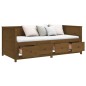 vidaXL Tagesbett Honigbraun 75x190 cm Massivholz Kiefer vidaXL Tagesbett Honigbraun 75x190 cm Massivholz Kiefer