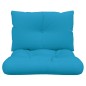 Palettenkissen 2-tlg. Blau Stoff Palettenkissen 2-tlg. Blau Stoff