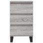 vidaXL Sideboard Grau Sonoma 40x35x70 cm Holzwerkstoff vidaXL Sideboard Grau Sonoma 40x35x70 cm Holzwerkstoff