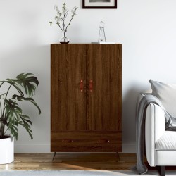 vidaXL Highboard Braun Eichen-Optik 69,5x31x115 cm Holzwerkstoff