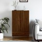 vidaXL Highboard Braun Eichen-Optik 69,5x31x115 cm Holzwerkstoff vidaXL Highboard Braun Eichen-Optik 69,5x31x115 cm Holzwerkstoff