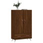 vidaXL Highboard Braun Eichen-Optik 69,5x31x115 cm Holzwerkstoff vidaXL Highboard Braun Eichen-Optik 69,5x31x115 cm Holzwerkstoff