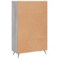 vidaXL Highboard Grau Sonoma 69,5x31x115 cm Holzwerkstoff vidaXL Highboard Grau Sonoma 69,5x31x115 cm Holzwerkstoff
