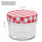 vidaXL Marmeladengläser mit Weißen/Roten Deckeln 24 Stk. 110 ml vidaXL Marmeladengläser mit Weißen/Roten Deckeln 24 Stk. 110 ml