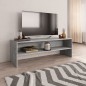 vidaXL TV-Schrank Betongrau 120x40x40 cm Holzwerkstoff vidaXL TV-Schrank Betongrau 120x40x40 cm Holzwerkstoff